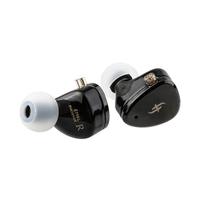 1DD 4BA Hybrid HiFi Earphones Detachable OFC Cable