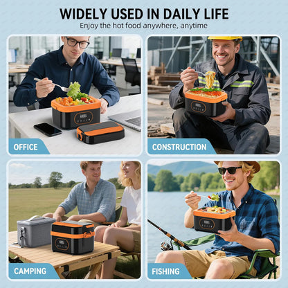 1.5L Electric Heated Lunch Box with LED Display