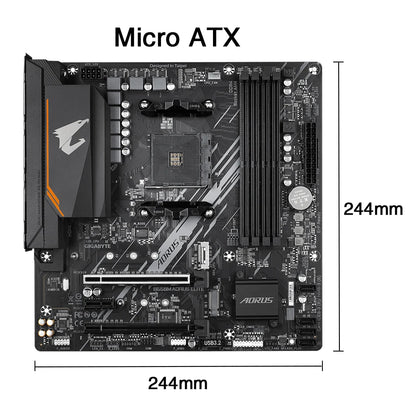 GIGABYTE B550M AM4 Micro ATX Motherboard for Ryzen 3000–5000 CPUs