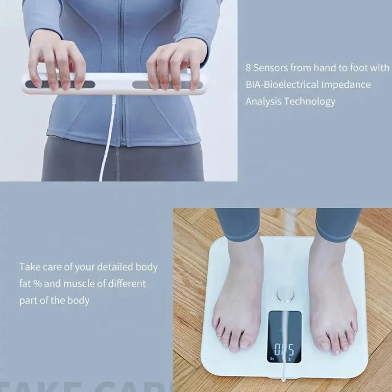 Smart Weight Scale with Body Fat and Muscle Mass Analysis