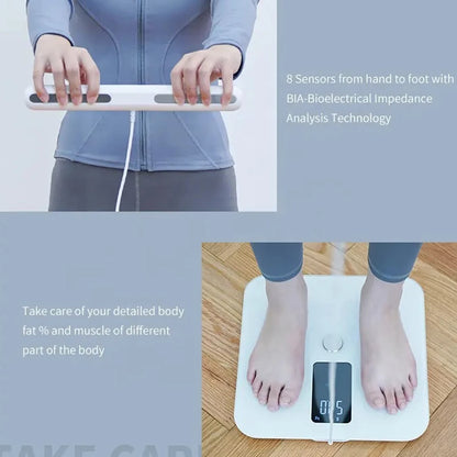 Smart Weight Scale with Body Fat and Muscle Mass Analysis