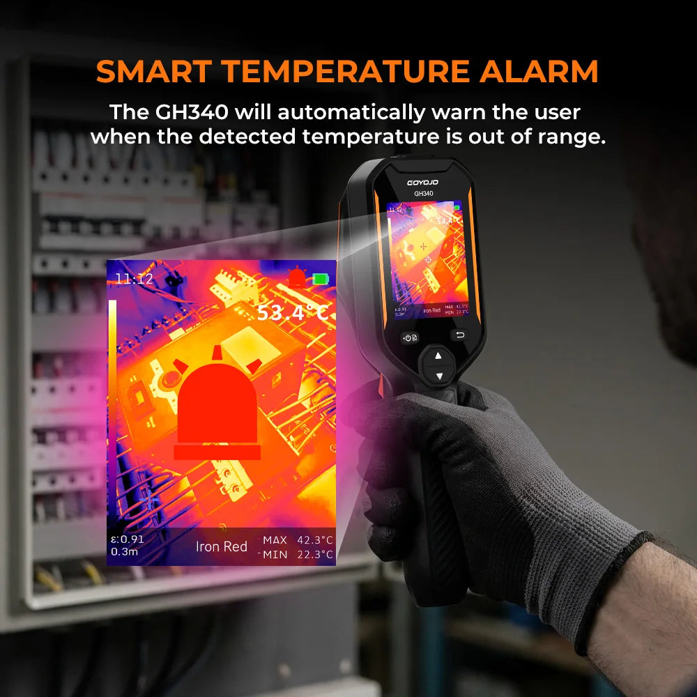 GH192 High-Resolution Thermal Imaging Inspection Camera