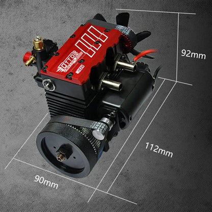 7cc 4 Stroke Nitro Engine Model Kit with Accessories