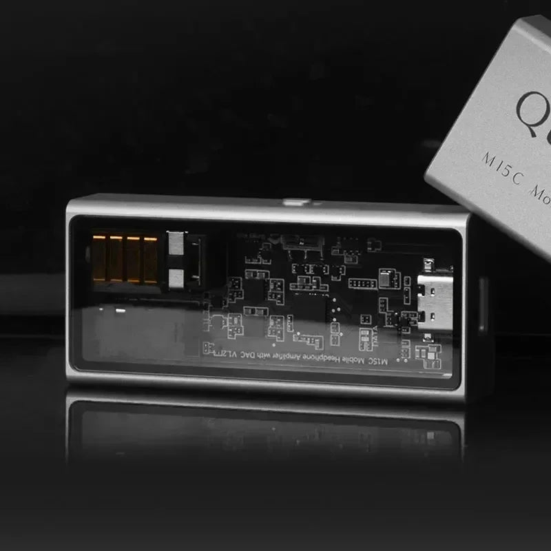 Portable USB DAC Headphone Amplifier 3.5mm 4.4mm Hi-Fi