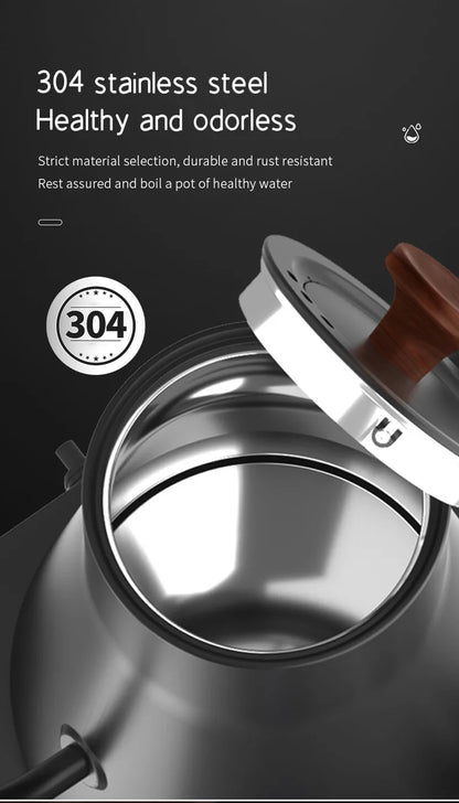 1200W Smart Gooseneck Kettle with Temperature Control