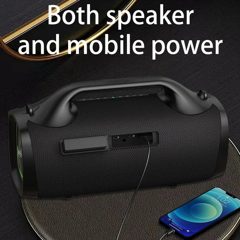 Rechargeable 100W Subwoofer Speaker for Travel and Outdoors