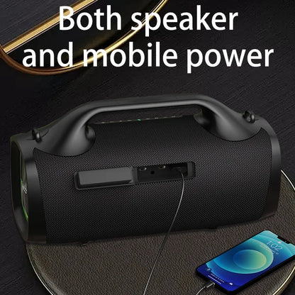 Rechargeable 100W Subwoofer Speaker for Travel and Outdoors