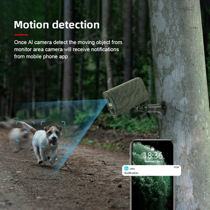 4MP 4G Outdoor Security Camera with 32GB Storage