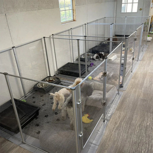 Large Puppy Enclosure 120x120x61cm Indoor Playpen