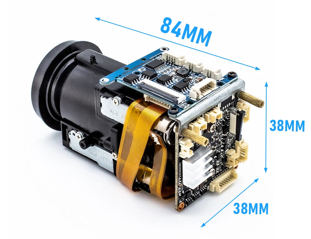 8MP DC12V 36X Zoom 4K IP Camera Module