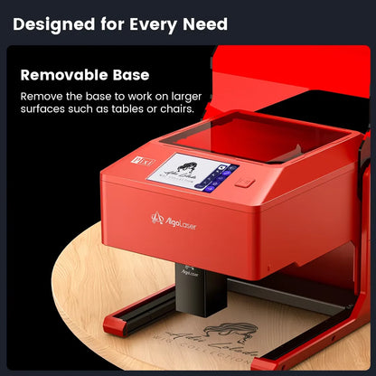 5W Smart Laser Engraver with Air Assist for Wood and Metal