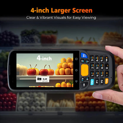 Rugged Android 11 PDA with Charging Base and Scanner