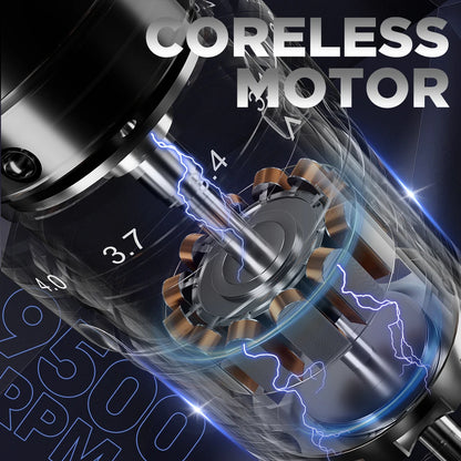 Cordless Tattoo Machine Kit 40 Needles Complete Ink Set