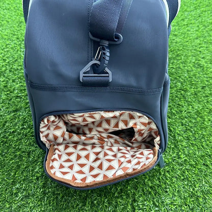 Roland Garros Small Duffel Tennis Bag in Navy Blue