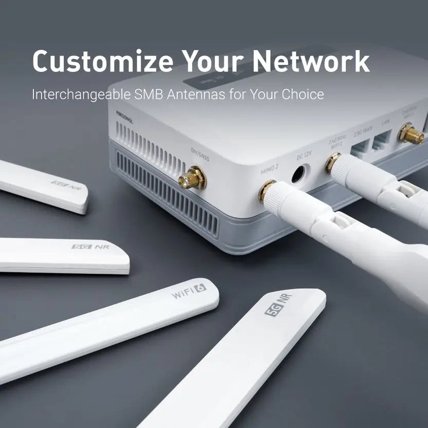 Portable Wi-Fi 6 5G Cellular Router with Rechargeable Battery