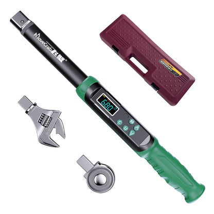 Precision Adjustable Torque Wrench with Interchangeable Heads