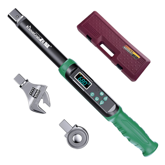 Precision Adjustable Torque Wrench with Interchangeable Heads