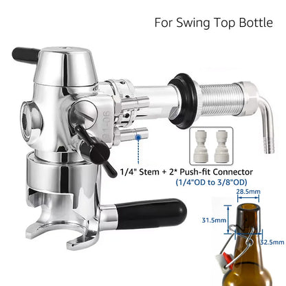 Homebrew Counter Pressure Beer Filling System