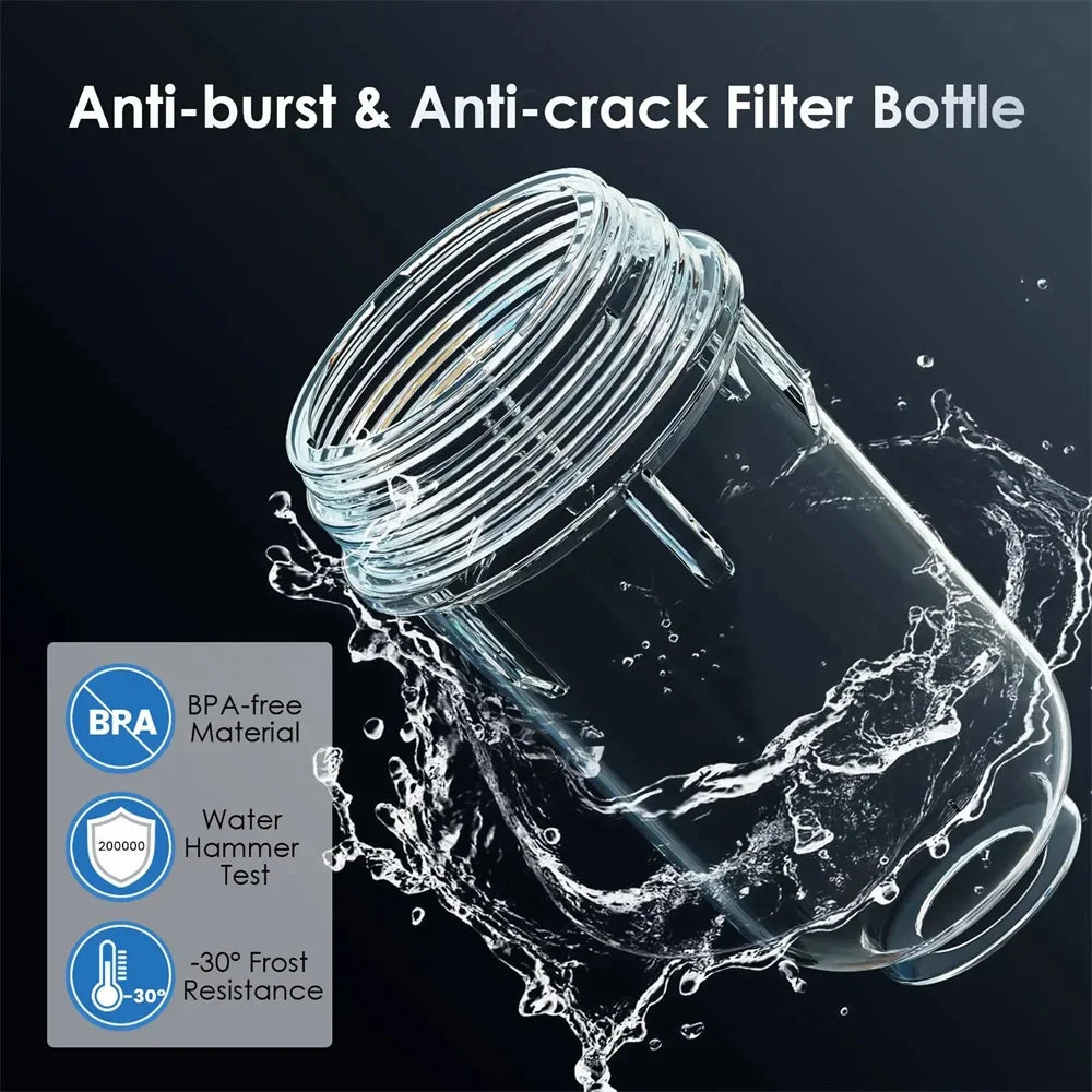 Automatic Whole House Water Filter with Spin Down Prefilter