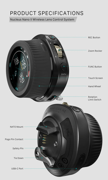 WLC-T05-K3 Wireless Lens Control Follow Focus Kit