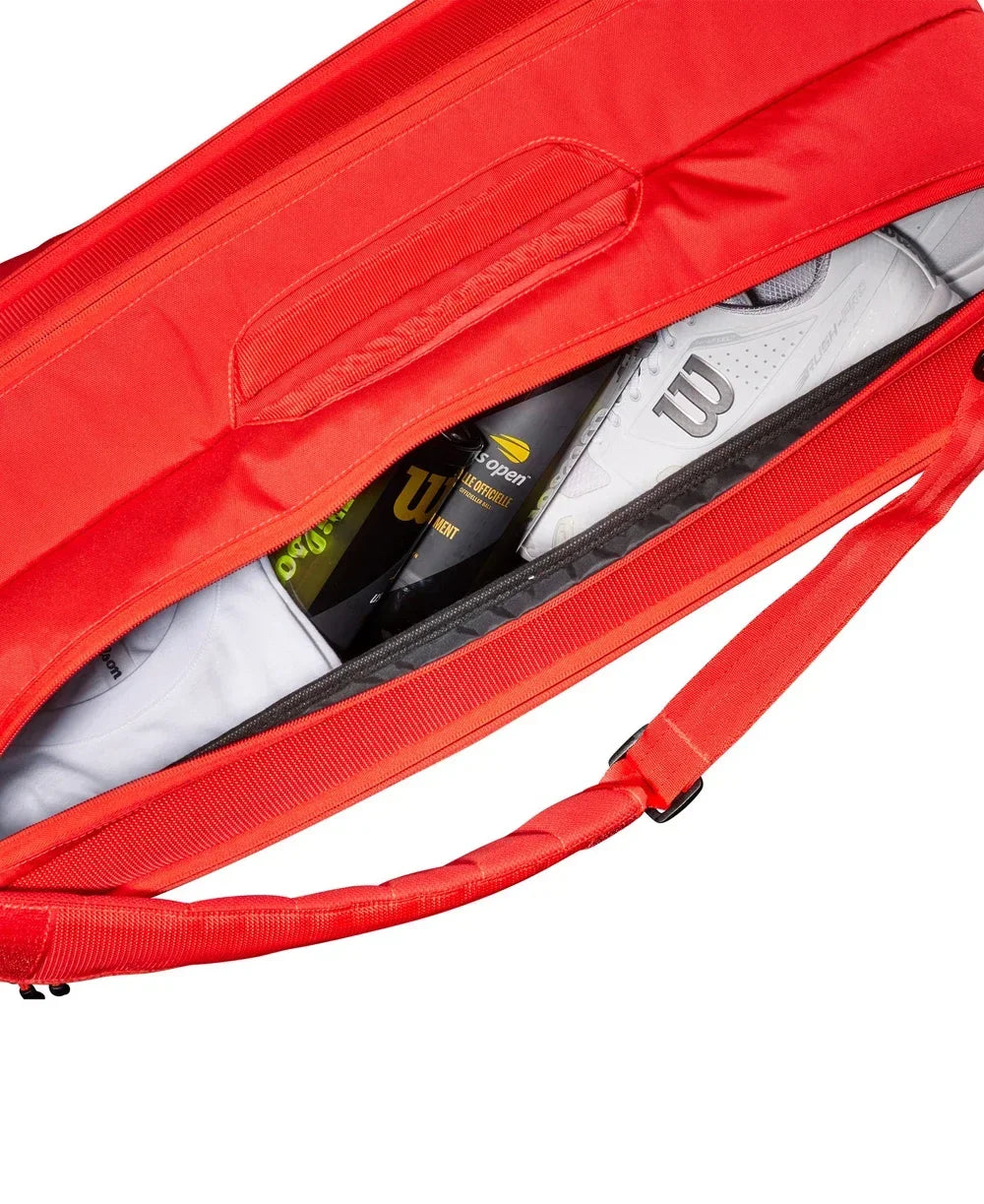 Wilson 9-Racket Tennis Bag with 3 Decks Thermoguard