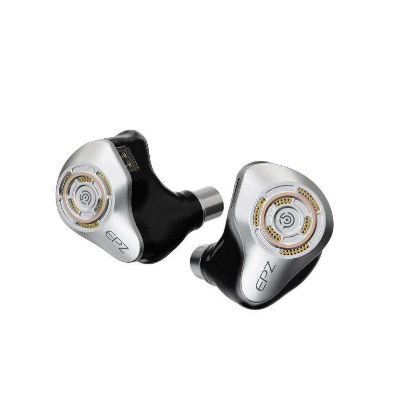 Premium Hybrid HiFi Earphones with Silver-Plated 6N Cable