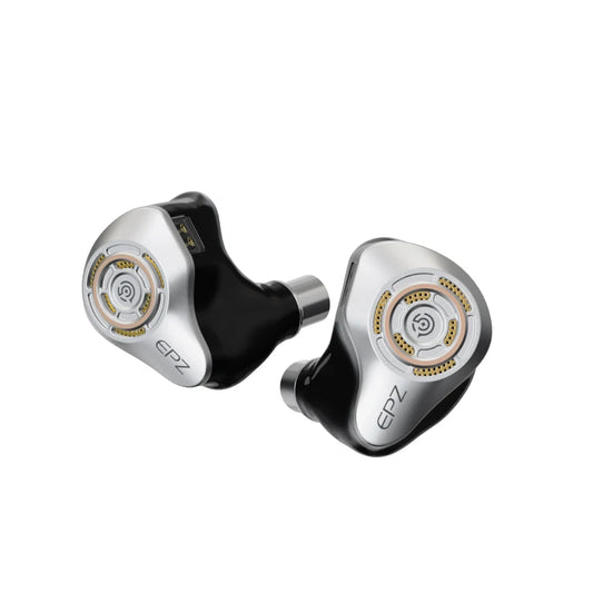 Premium Hybrid HiFi Earphones with Silver-Plated 6N Cable