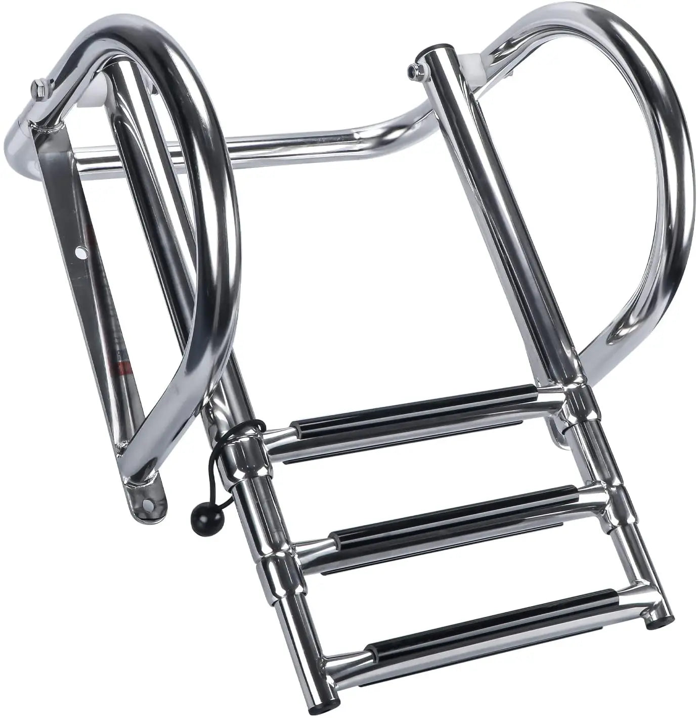 Heavy Duty Boat Boarding Ladder 3 Step Folding Stainless
