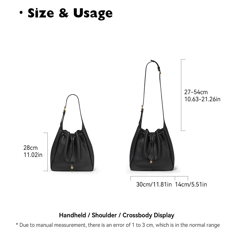 Stylish Designer Leather Handbag High Quality Women's Purse
