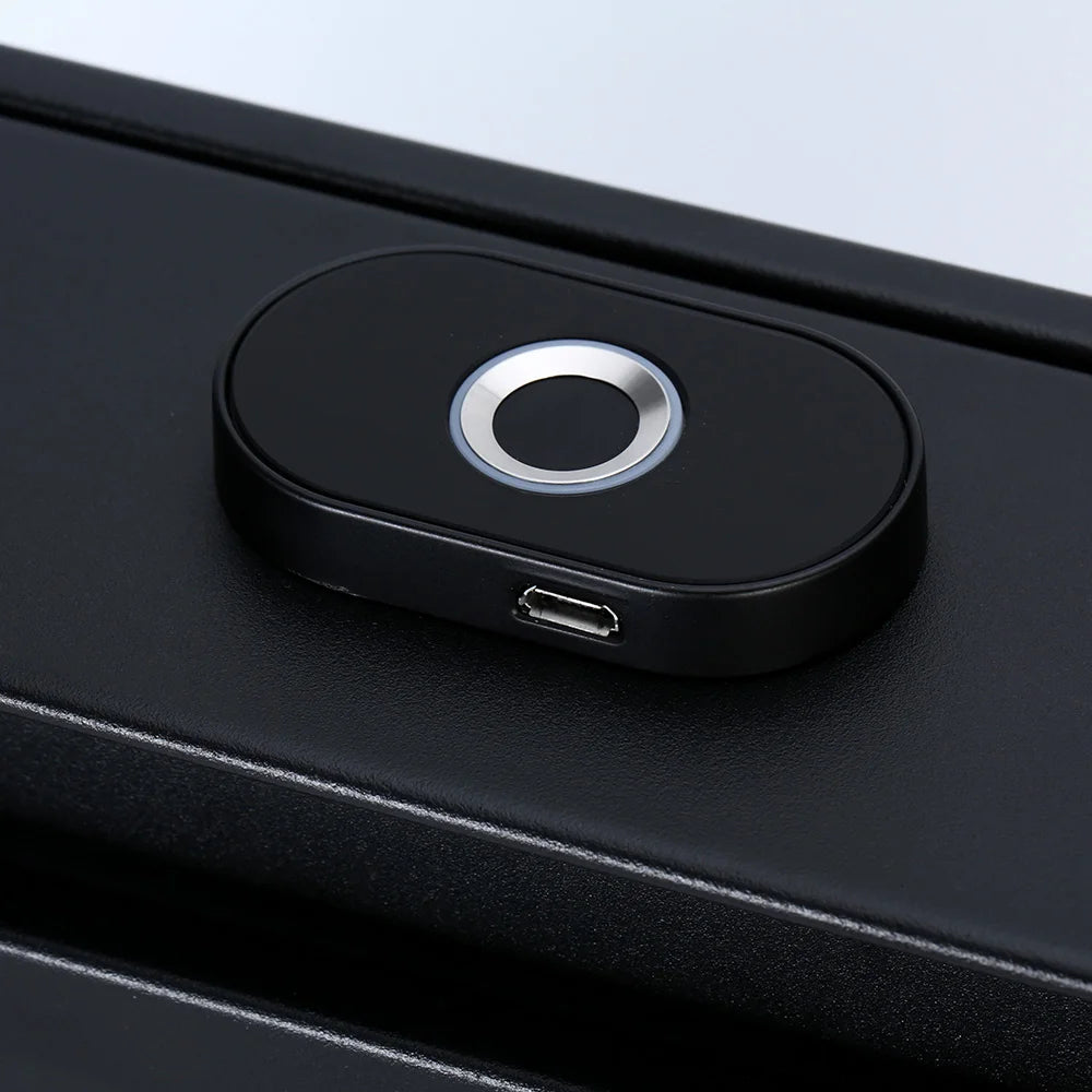 Smart Hidden Drawer Safe with Fingerprint Unlock