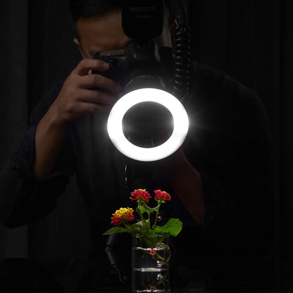5000K Macro LED Ring Light for DSLR Cameras