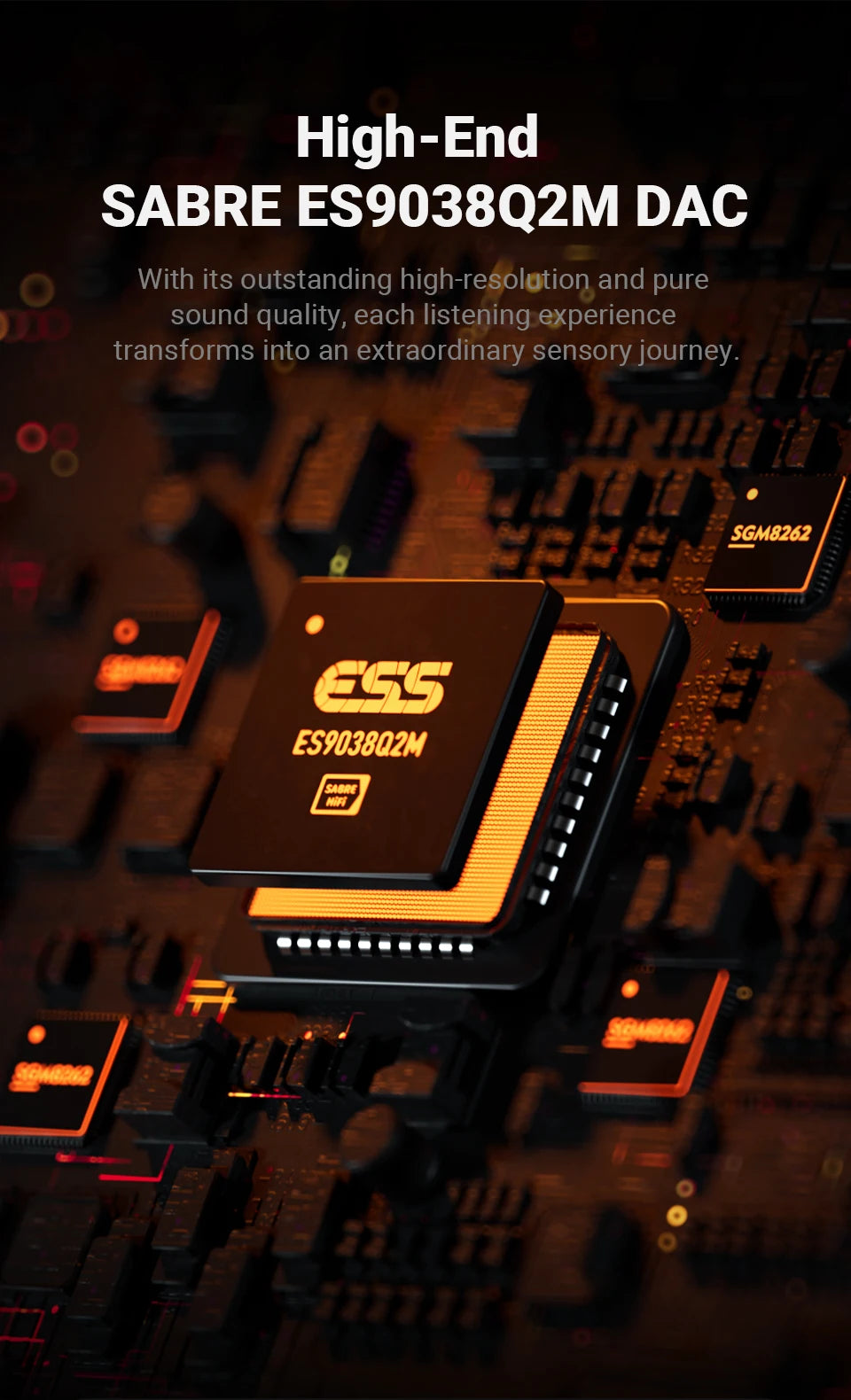 USB DAC Headphone Amplifier with Balanced Output