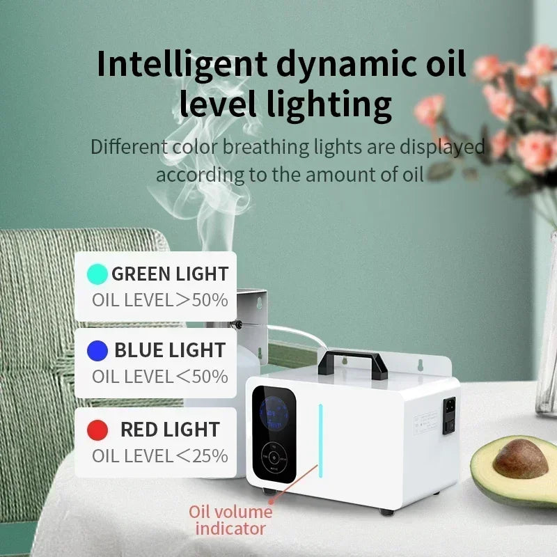 White Large Home Fragrance Diffuser Machine 220V Electric
