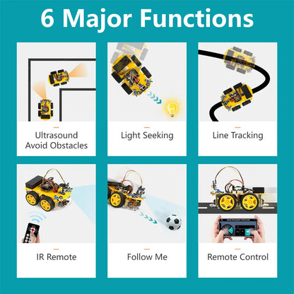 WiFi Remote Control Robot Car STEM