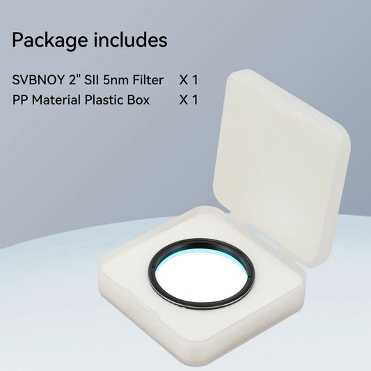 SII 5nm Optical Filter for Telescope Astrophotography