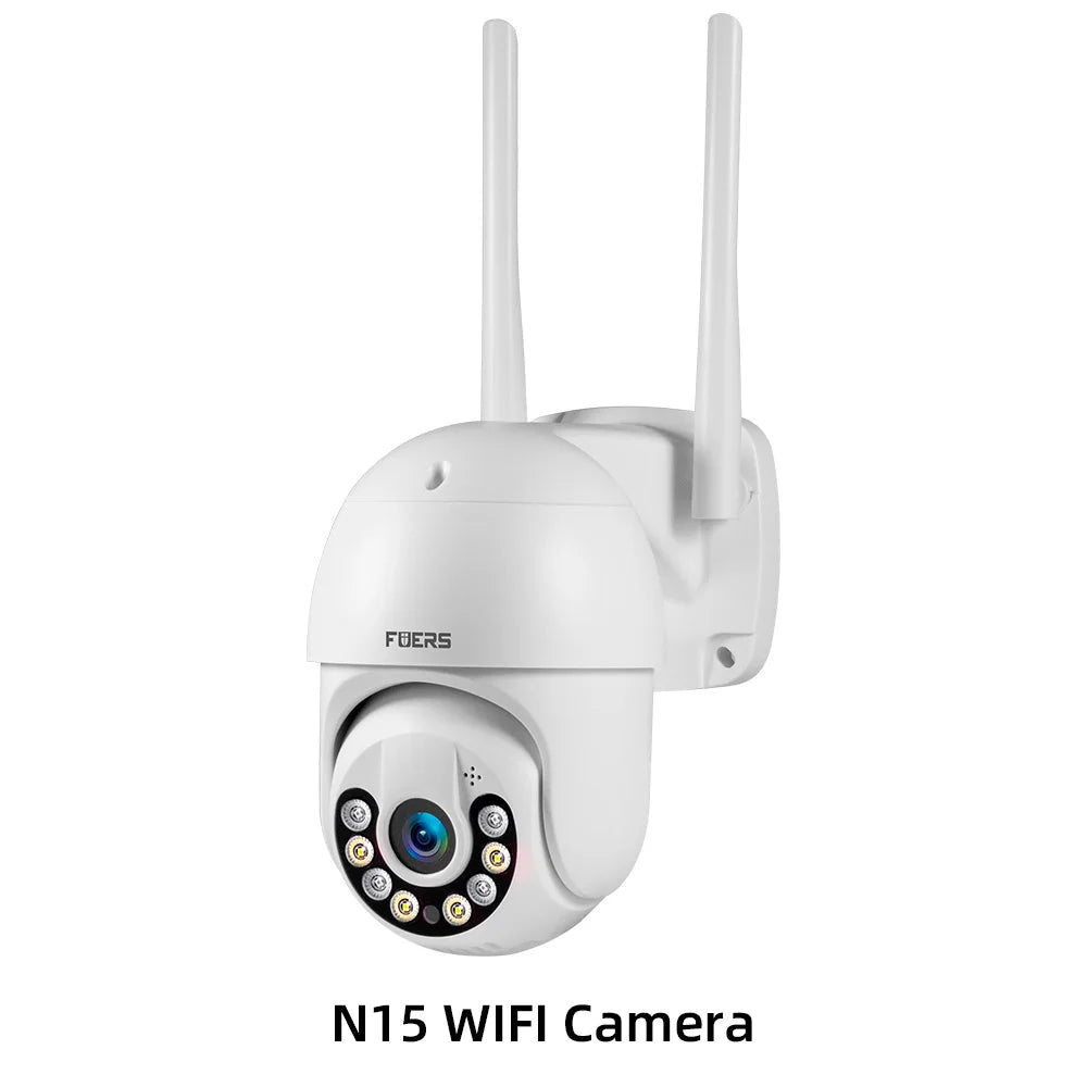 Smart Outdoor Wireless Security Camera with AI Motion Detection