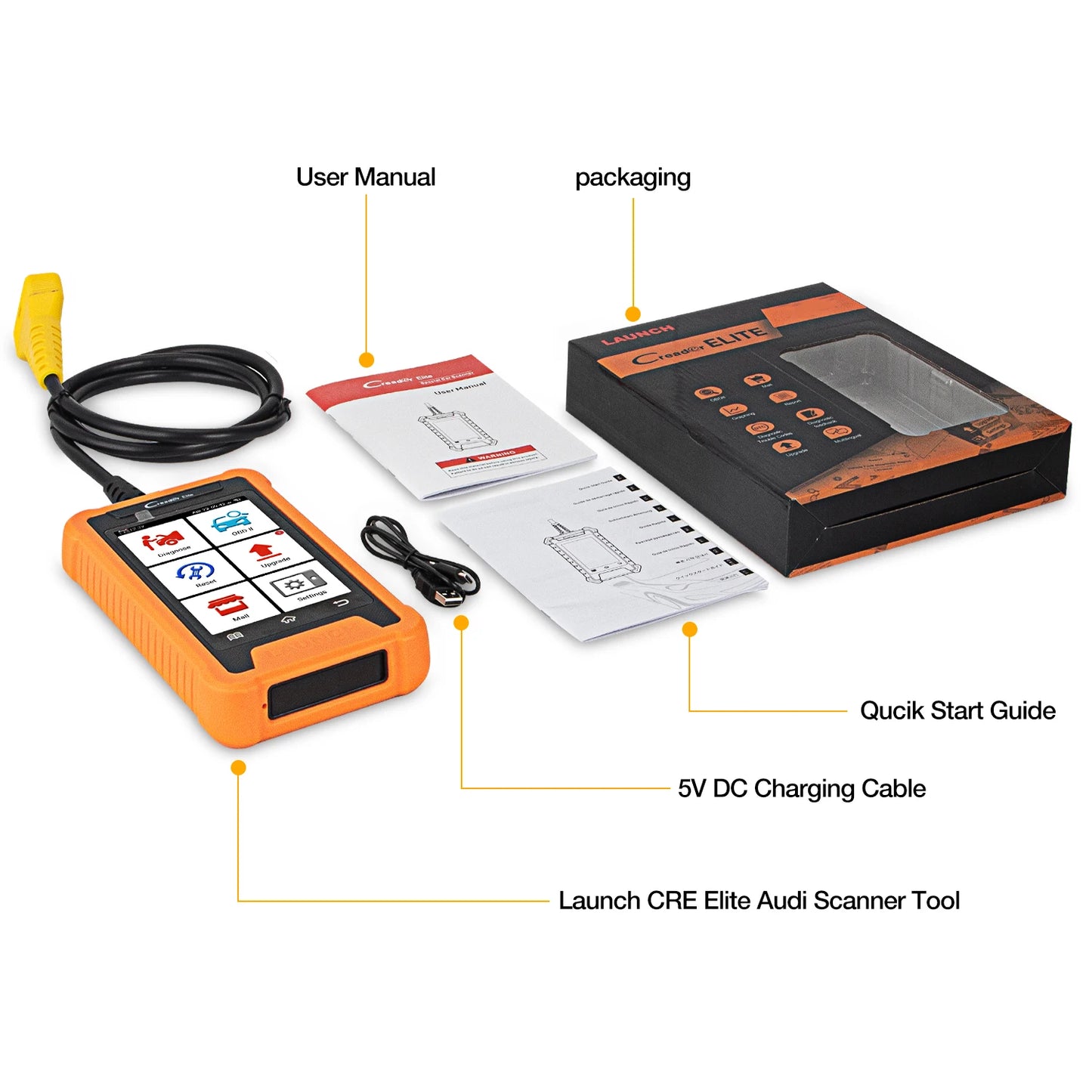 Professional BENZ Car Scanner with 31+ Reset Functions