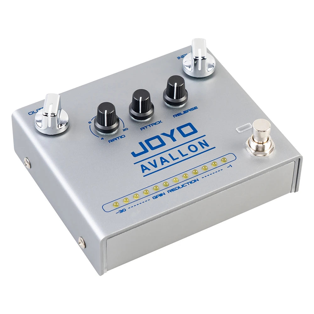 Guitar Compressor Pedal with Ratio Attack Release Controls