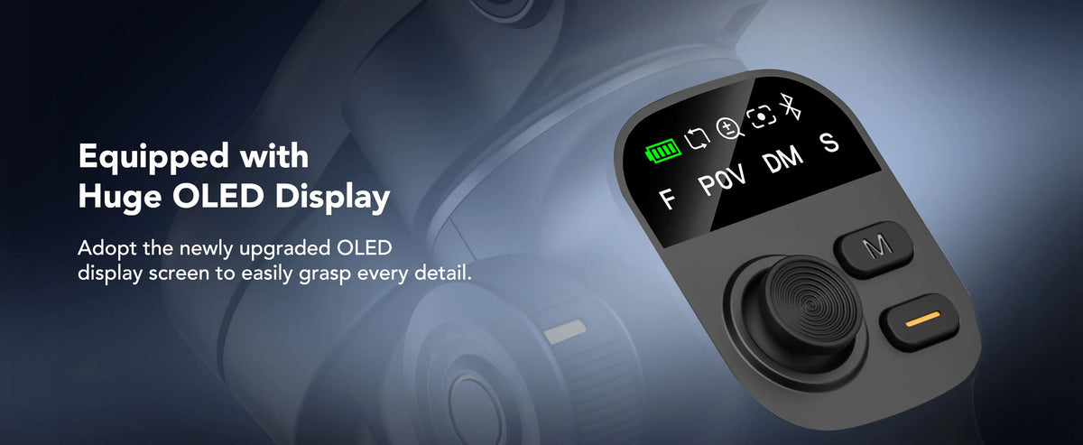 Smart AI Smartphone Gimbal with Built-In Extension Rod
