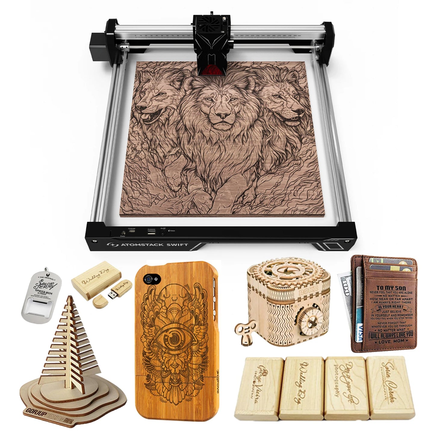 7W Mini Laser Engraving Machine Bluetooth