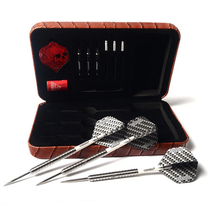 Professional 22g Tungsten Steel Tip Darts Set with Case