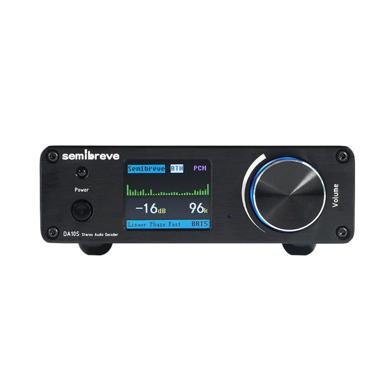 Black Dual ES9038 DAC Bluetooth 5.1 Hi-Fi Audio