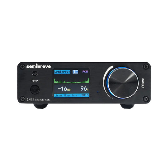 Dual DAC USB Audio Decoder Black Hi-Res Hi-Fi