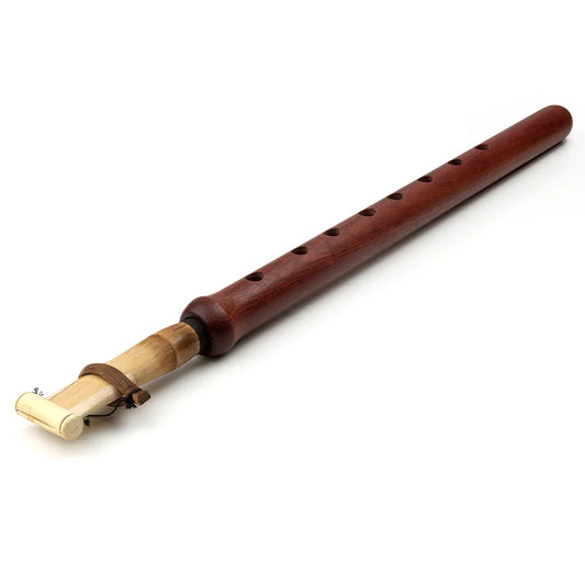 Handcrafted Wooden Flute Duduk Instrument with Storage Bag