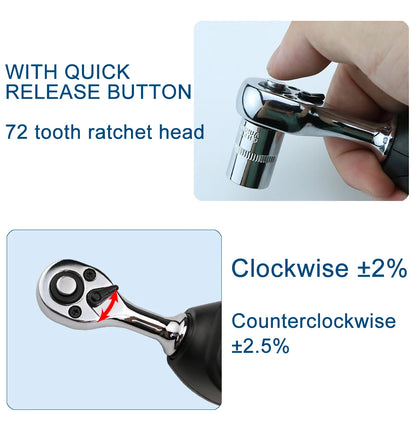 Compact Digital Torque Wrench 60N.m High Accuracy Tool
