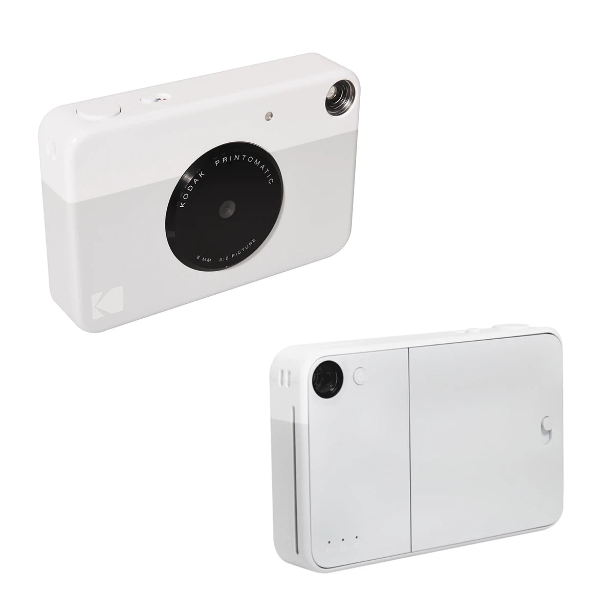 Grey Instant Photo Printing Camera with 40 Sheets