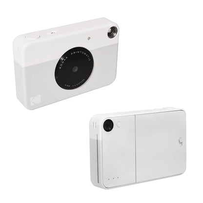 Grey Instant Photo Printing Camera with 40 Sheets