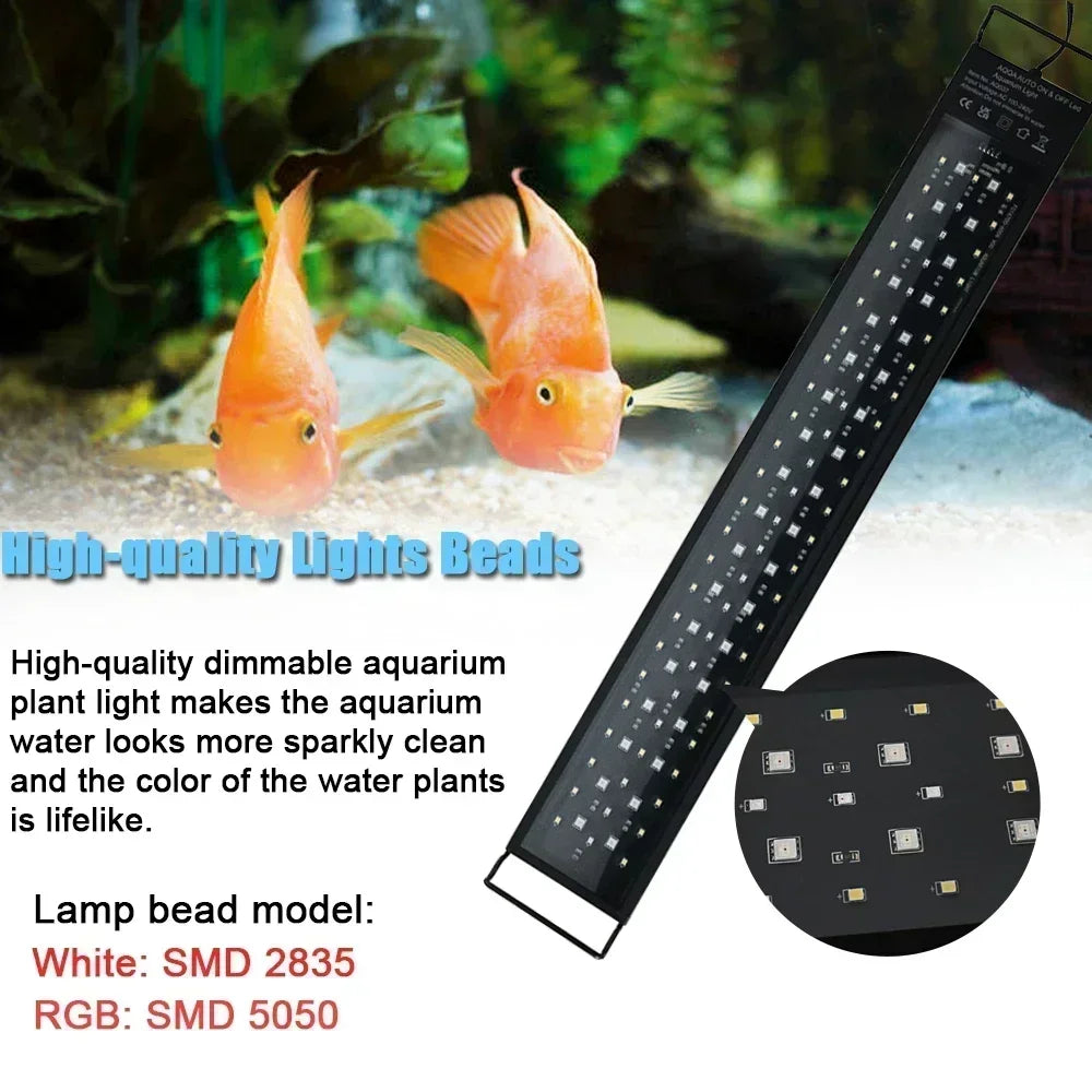 90cm Full Spectrum Aquarium Light 36W IP68 Waterproof