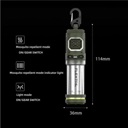 Compact Outdoor 2-in-1 Mosquito Repeller Lamp