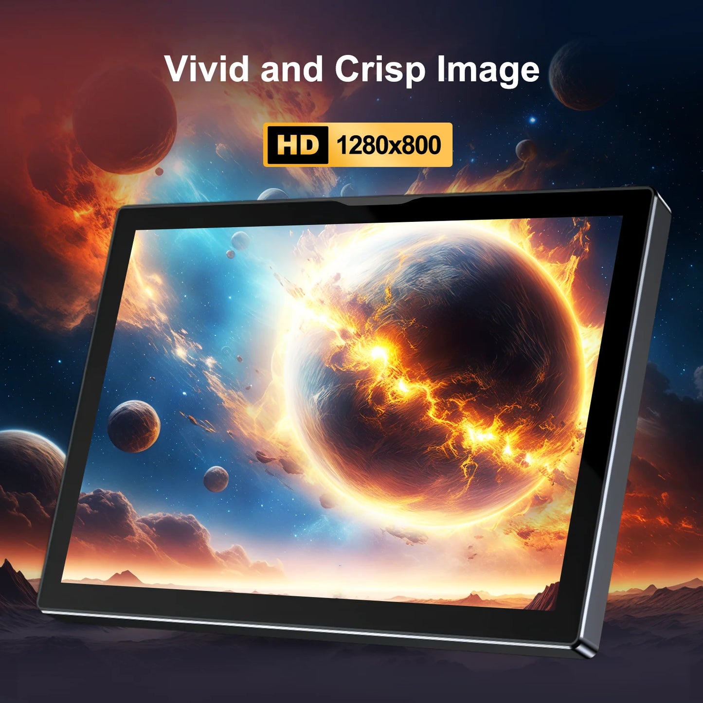 8 Inch Touchscreen Monitor 1280x800 HDMI Display